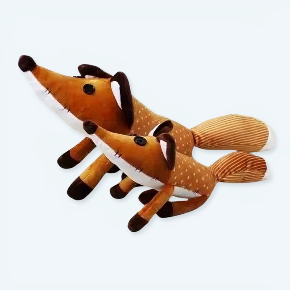 Peluche renard Petit Prince - Doux compagnon pour rêveurs en tissu