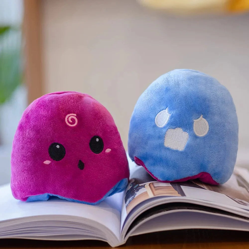 Peluche réversible PhantomPlush d’Halloween