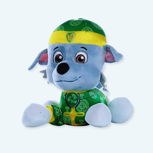 Peluche Rocky Chiot de la Pat' Patrouille, Douce et Câline