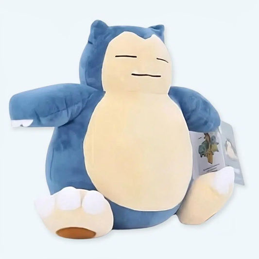 Peluche Ronflex bleu géant ultra moelleux pour une détente enfantine