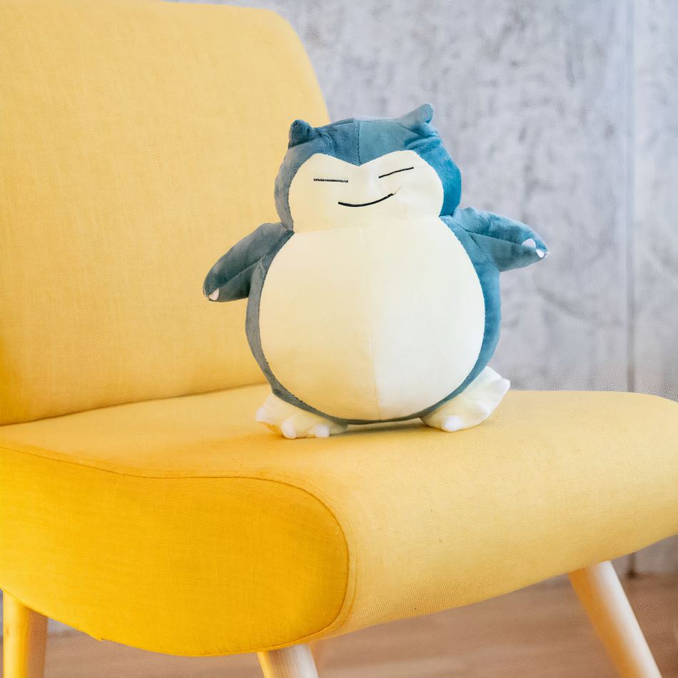 Peluche géante douce et câline Ronflex pour les fans de Pokémon