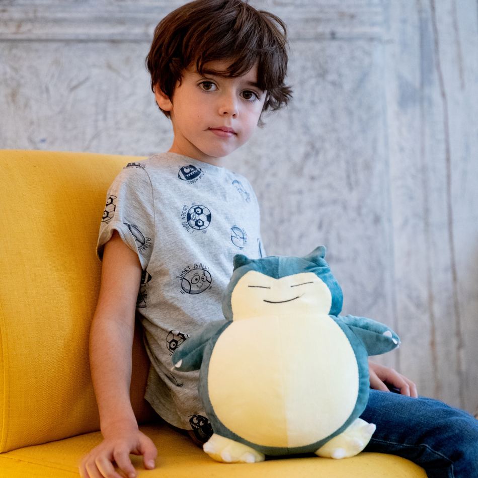 Peluche géante douce et câline Ronflex pour les fans de Pokémon