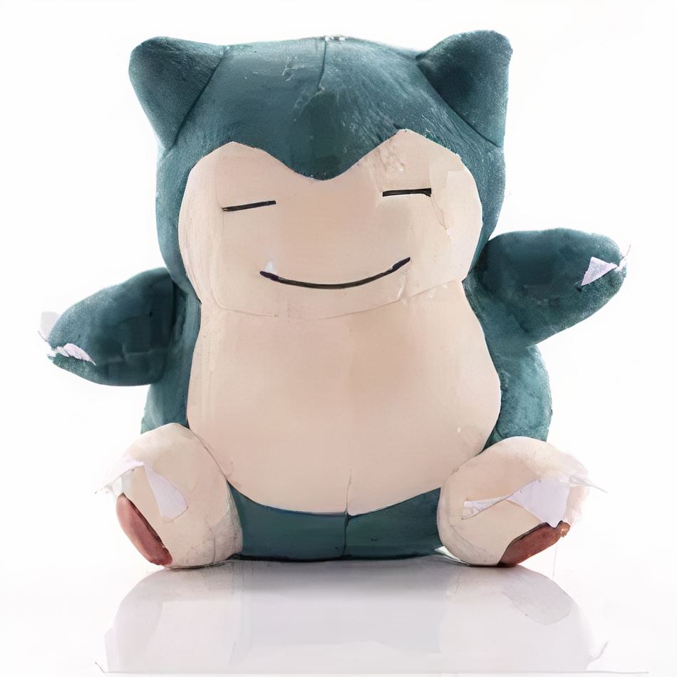 Peluche géante Ronflex douce officielle Pokémon
