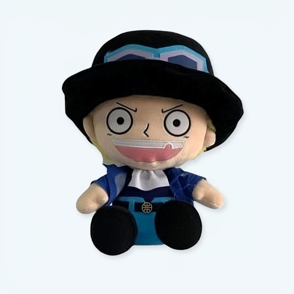 Peluche Sabo One Piece velours doux - Idéal cadeau fan de manga