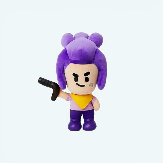 Peluche Shelly - Brawl Stars - Héros Doux pour Enfants