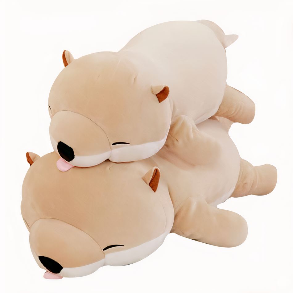 Peluche Shiba inu beige - Doux Câlin, la Compagnie Déco