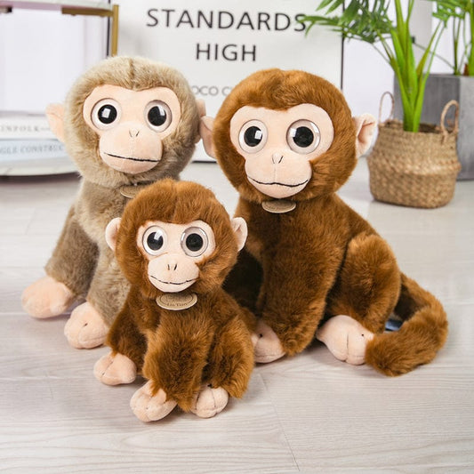 Peluche Singe Bavard et Expressif