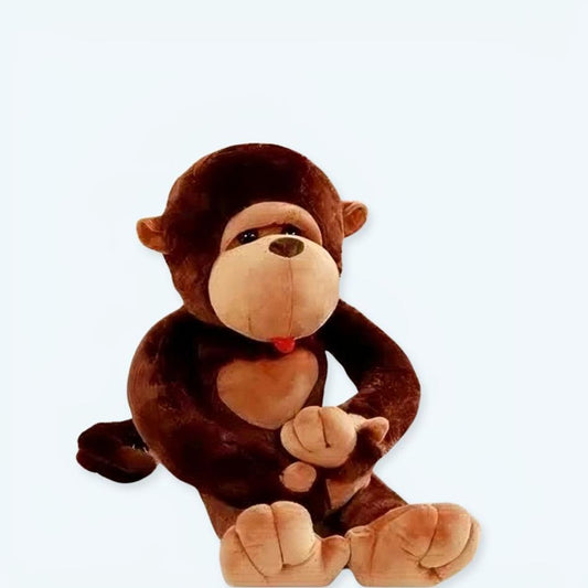 Peluche singe doux pour enfant câlin et  de la jungle