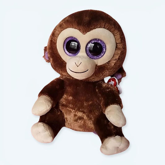Peluche Singe Marron Doux - Jouet Enfant Câlin 