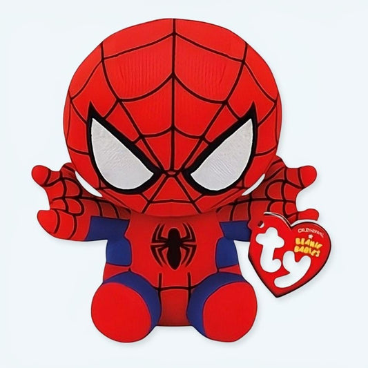 Peluche SpiderMan - Héros Marvel, Douceur et Amusement pour Enfant
