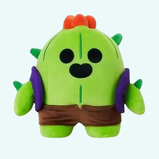Peluche Spike Brawl Stars Douce et Colorée pour Enfant
