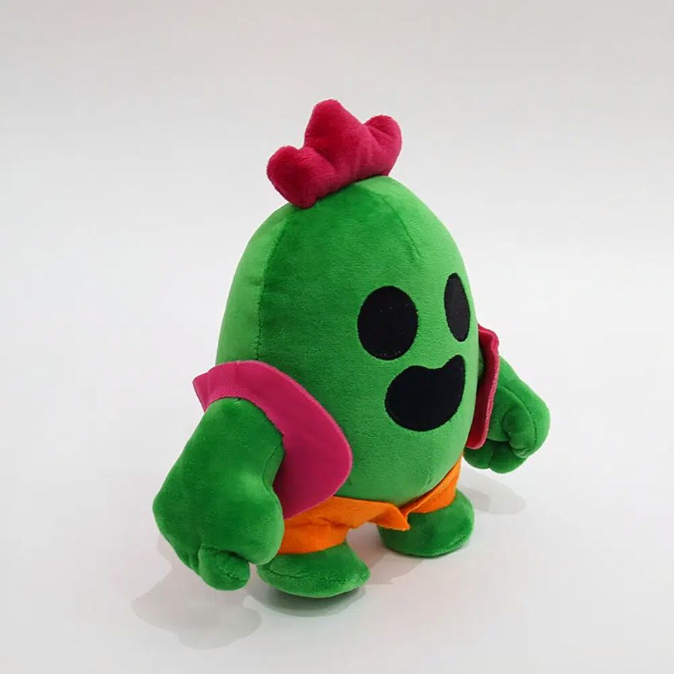 Peluche Spike - Héros Doux et Coloré de Brawl Stars