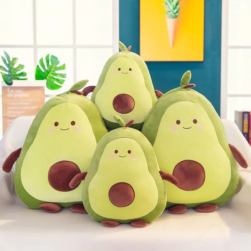 Squishmallow Avocat Moelleux - Peluche Irrésistiblement Douce