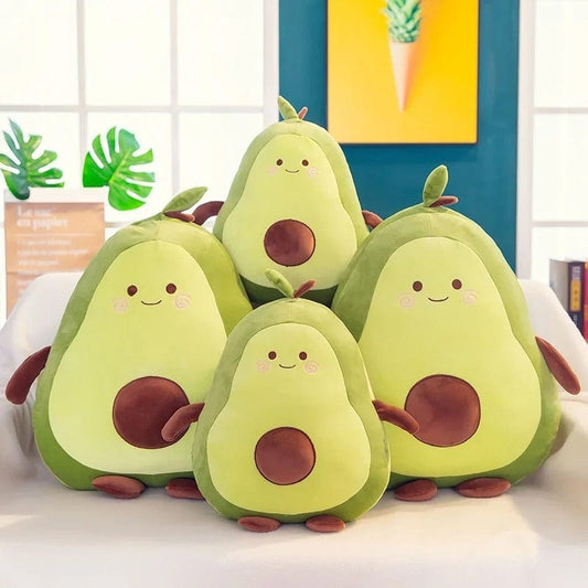 Squishmallow Avocat Moelleux - Peluche Irrésistiblement Douce