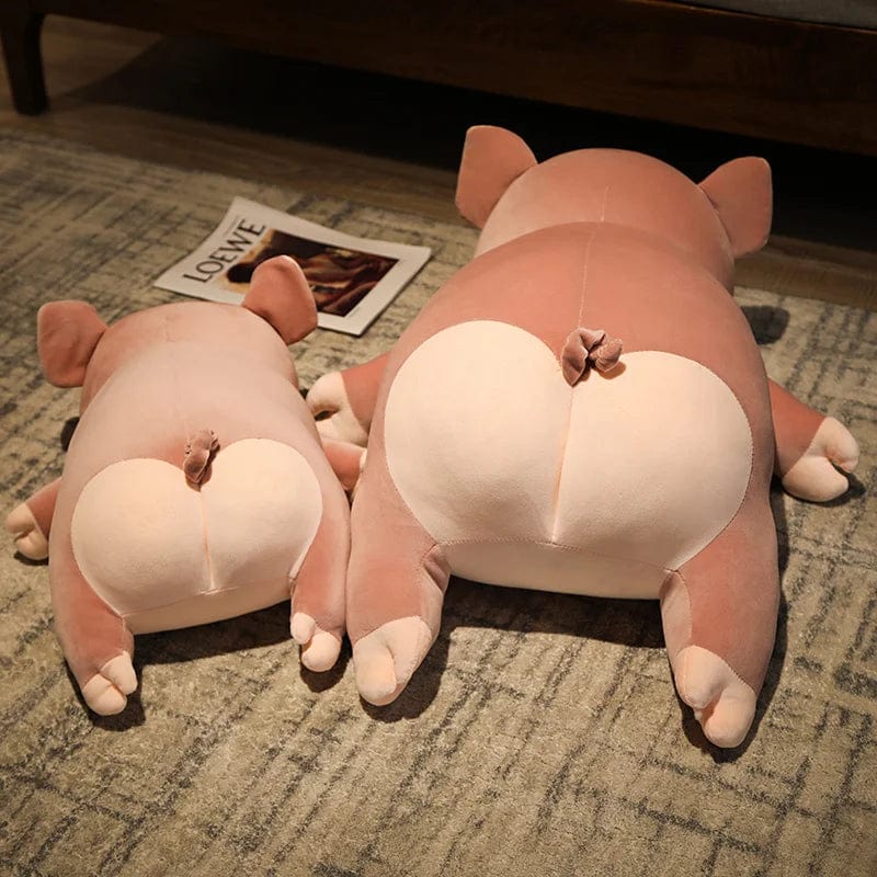 Peluche squishmallow cochon à la truffe généreuse