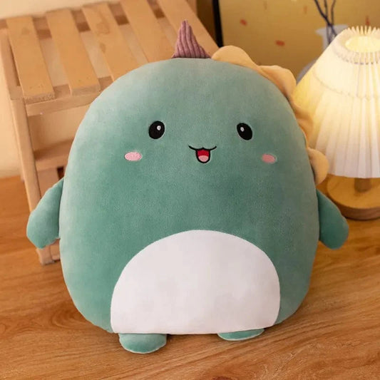 Squishmallow Dino vert - Petit et mignon