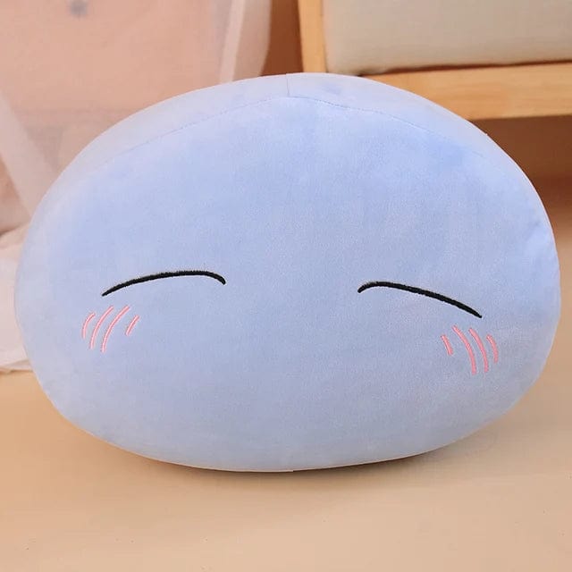 Peluche Squishmallow: Gros Pouf Bleu Moelleux