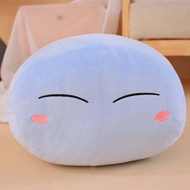 Peluche Squishmallow: Gros Pouf Bleu Moelleux