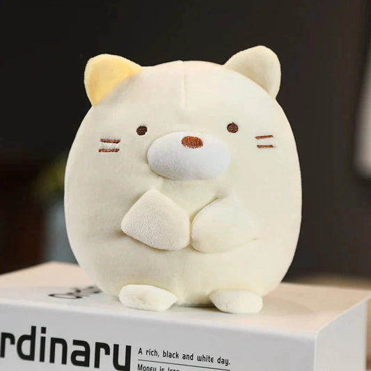 Squishmallow Petit Chat Jaune Peluche
