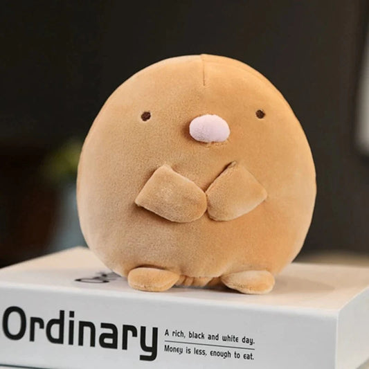 Peluche Squishmallow - Petite taupe marron