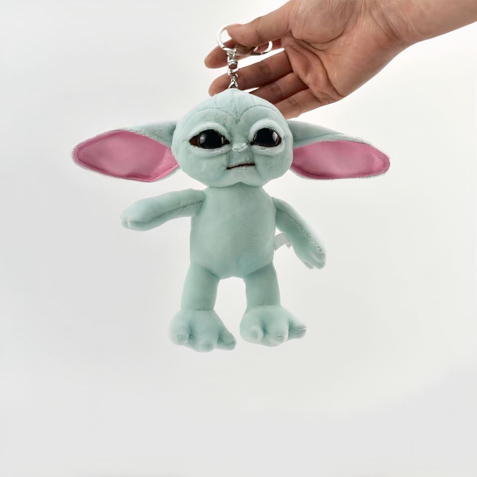 Peluche Star Wars Yoda Porte-Clés Mignon et Doux