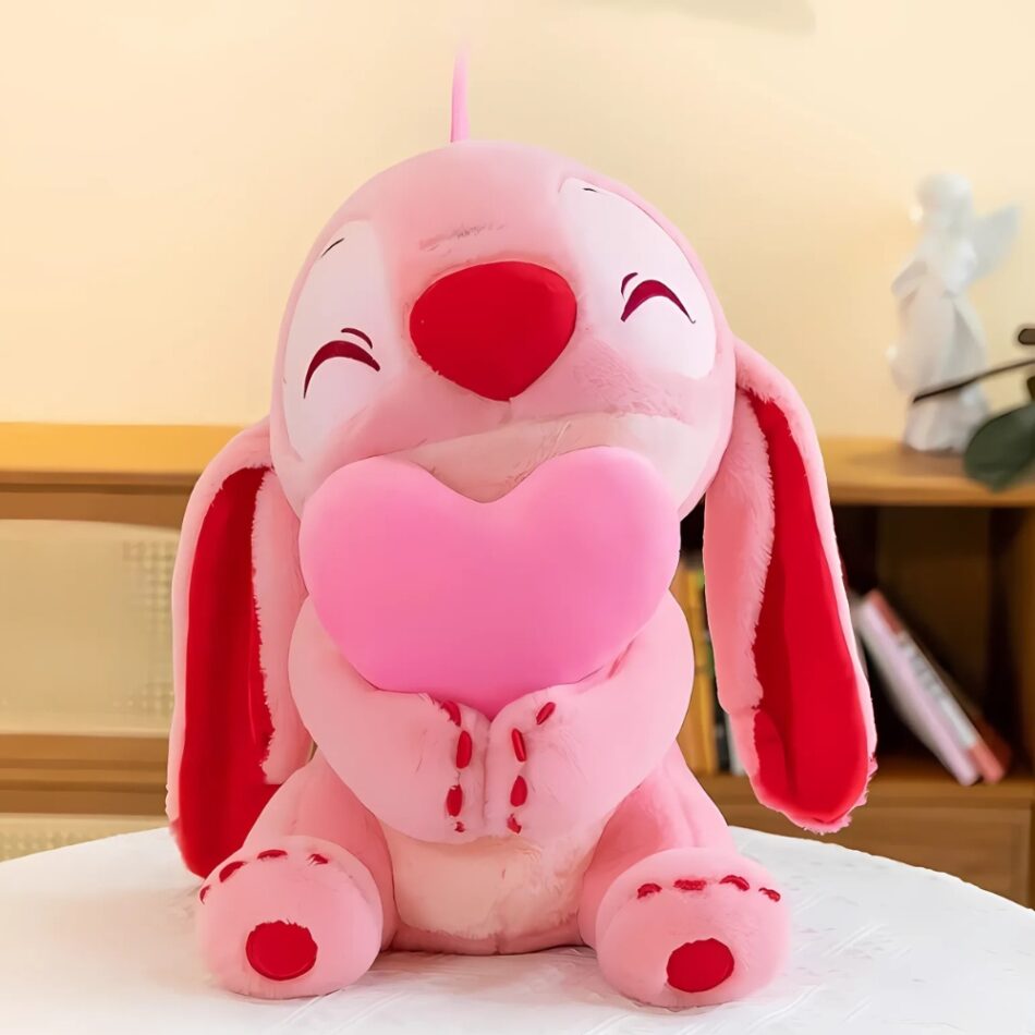 Peluche Stitch - cœur tendre et doux à câliner pour enfant Disney