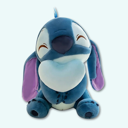 Peluche Stitch - cœur tendre et doux à câliner pour enfant Disney