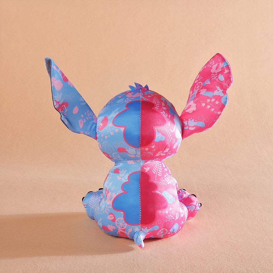 Peluche Stitch Disney Rose Bleu Clair - Idéale pour Câliner et Doux pour les Enfants