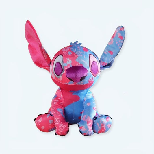 Peluche Stitch Disney Rose Bleu Clair - Idéale pour Câliner et Doux pour les Enfants