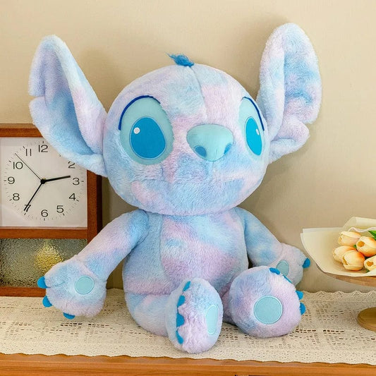 Peluche Stitch en peluche douce bleu dégradé