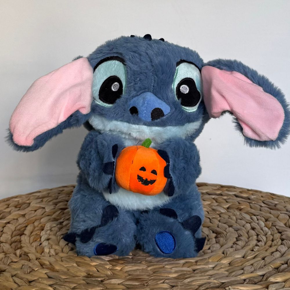 Peluche Stitch Halloween citrouille décorative