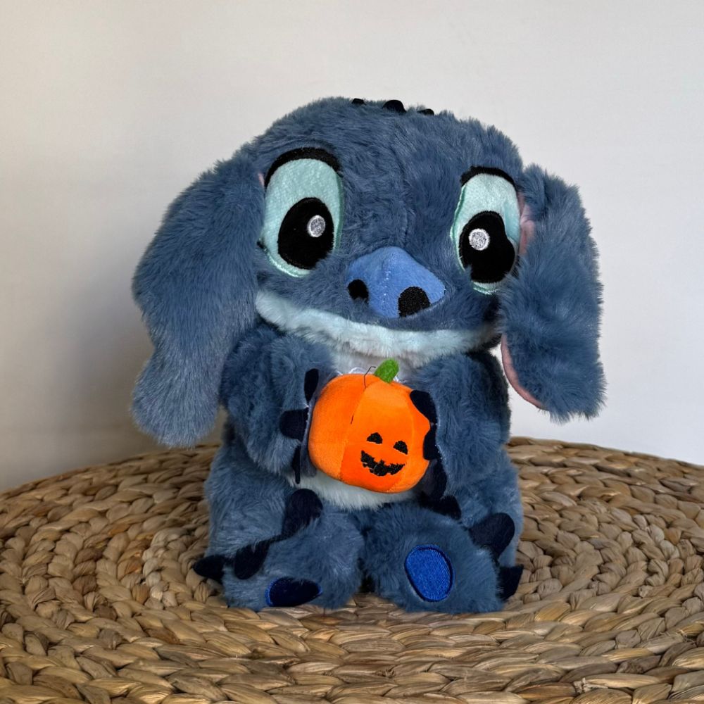 Peluche Stitch Halloween citrouille décorative