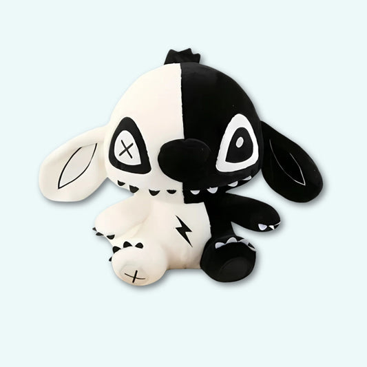 Peluche Stitch noir & blanc Disney