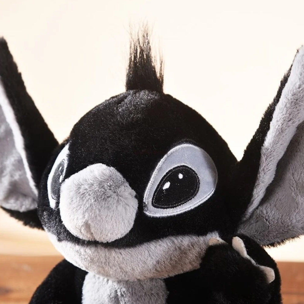 Peluche Stitch noire douce pour collection Disney des enfants
