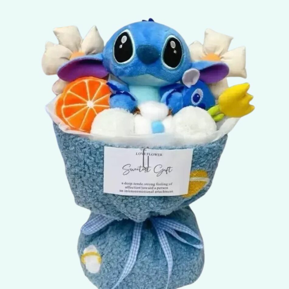 Peluche Stitch ou Angel Disney câlin pour enfant