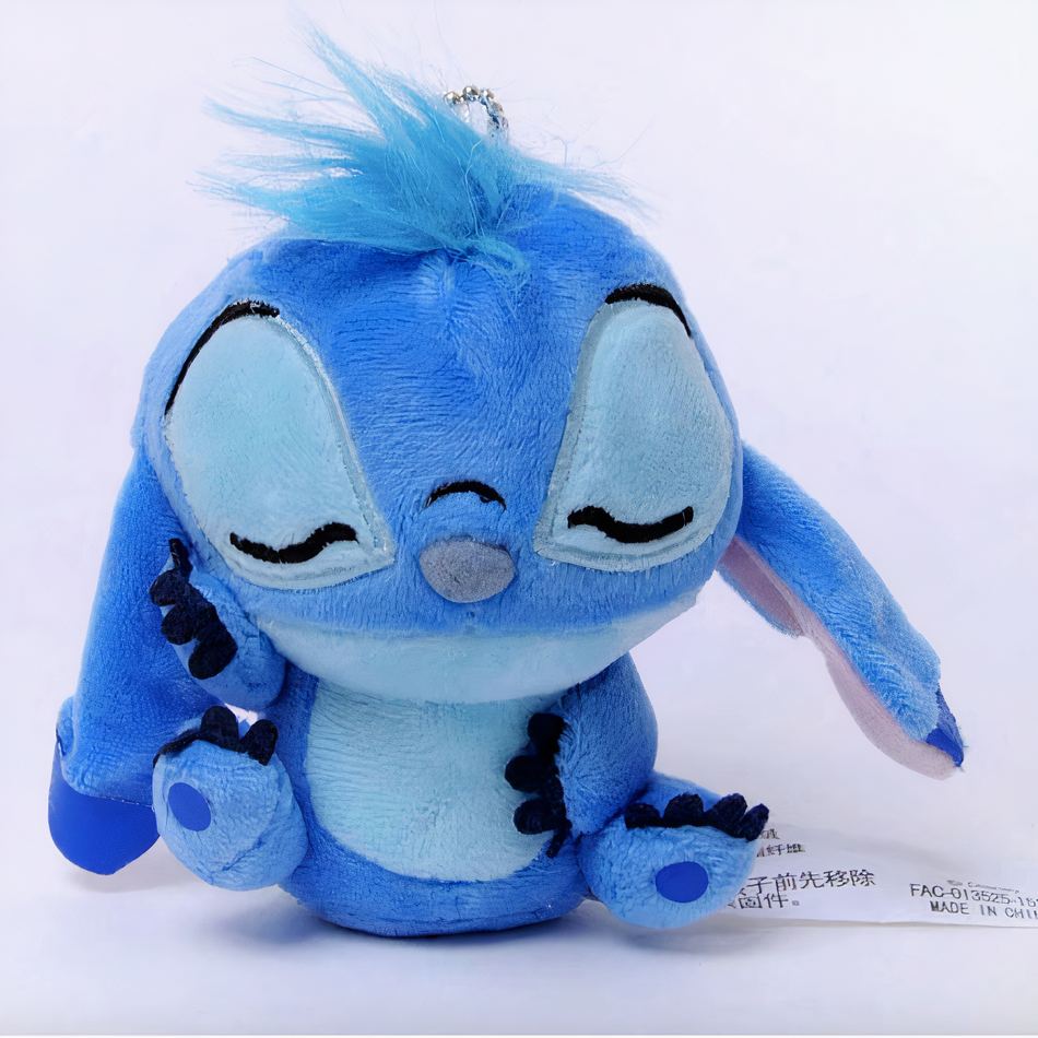 Peluche Stitch porte-clé adorable Disney accessoire tout doux