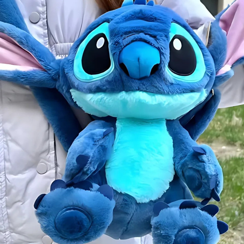 Sac à dos Peluche Stitch doux univers Disney pour enfant