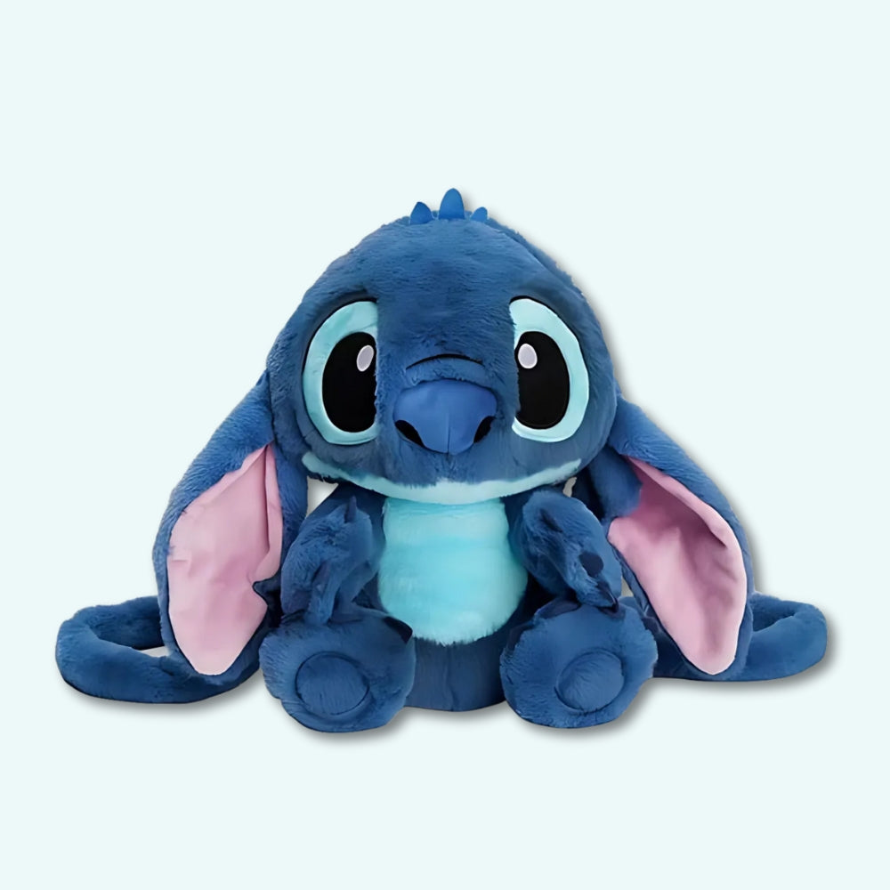 Sac à dos Peluche Stitch doux univers Disney pour enfant