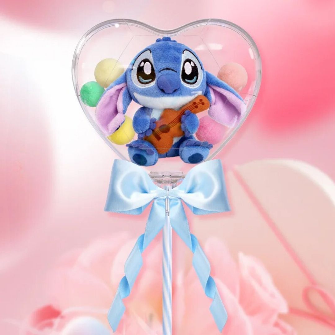 Peluche Stitch Saint-Valentin - Idée Cadeau Romantique
