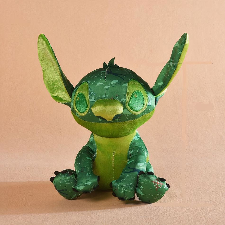 Peluche Stitch vert  pour enfant câlin - Personnage Disney