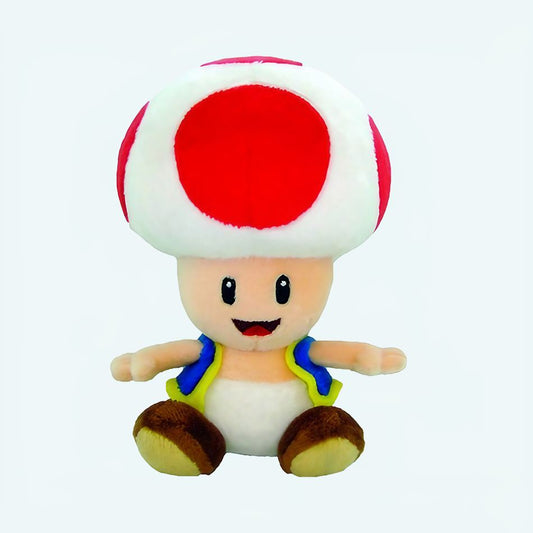Peluche Toad Super Mario Company - Compagnon Doux pour Enfant