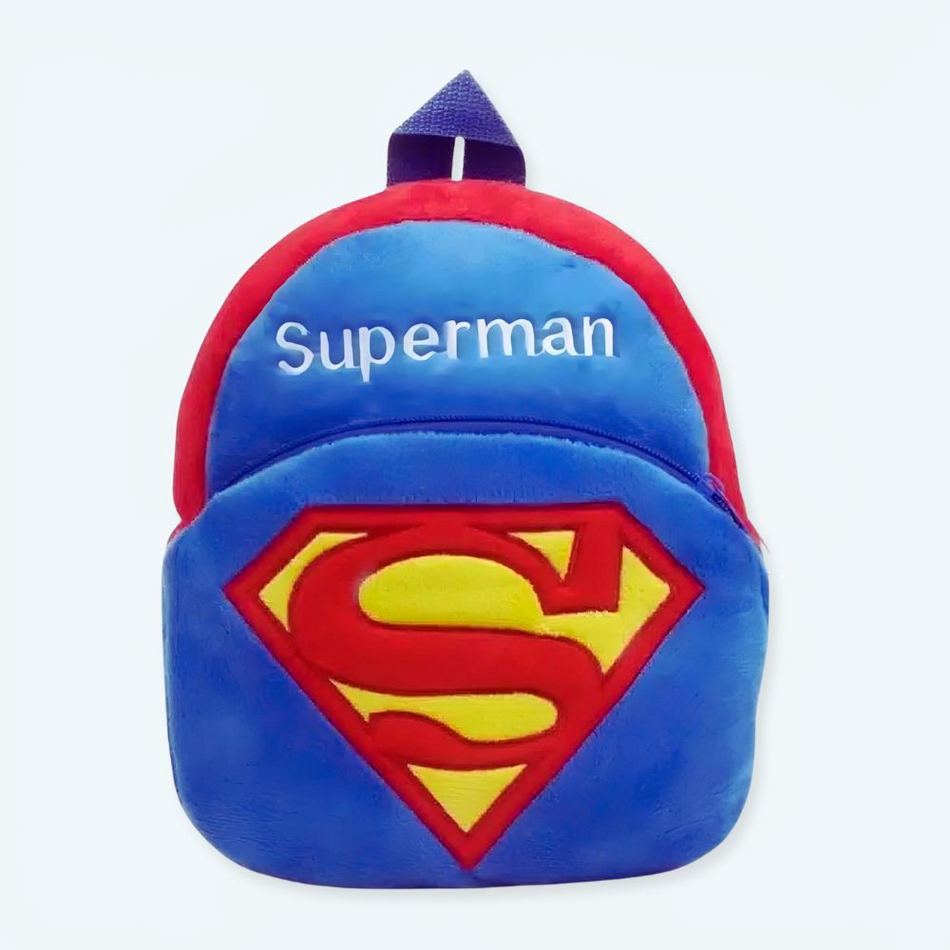 Peluche Superman sac à dos enfant super-héros