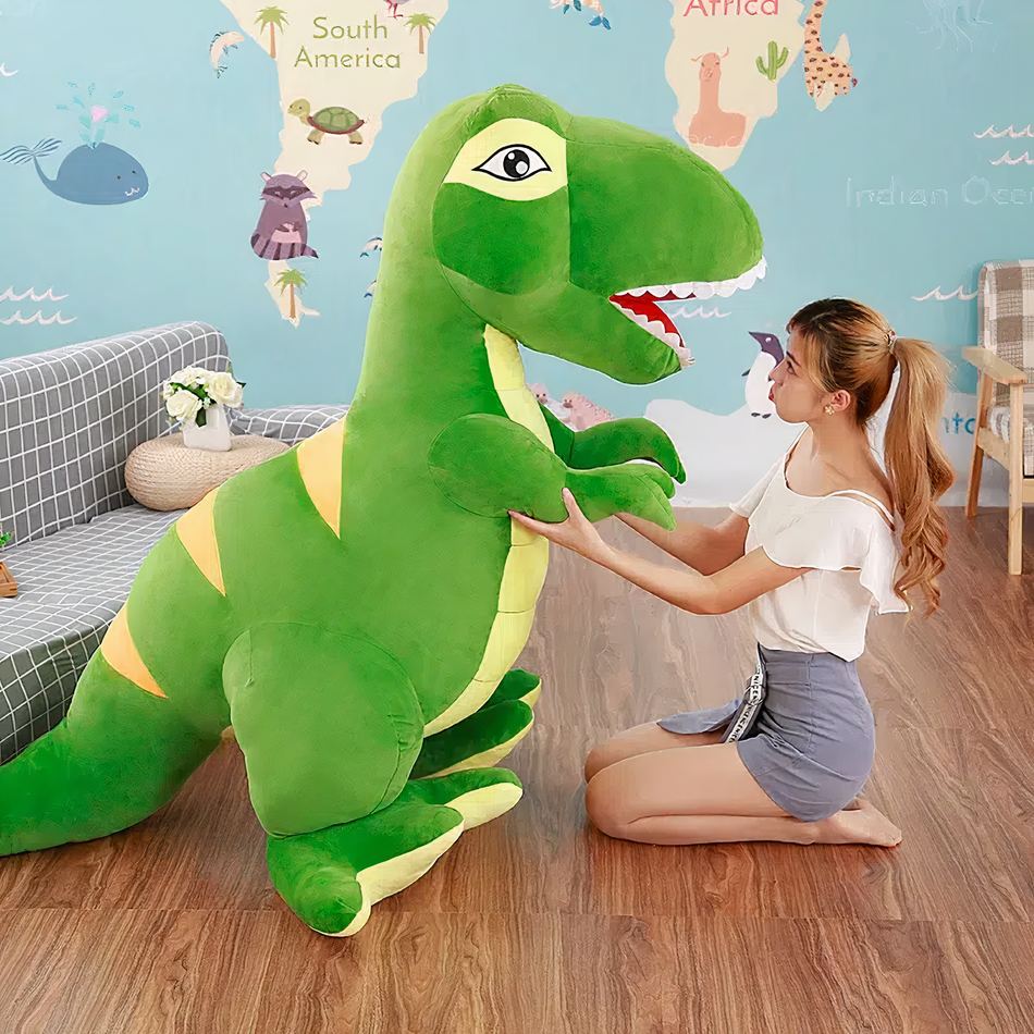 Peluche T-rex géante et douce -