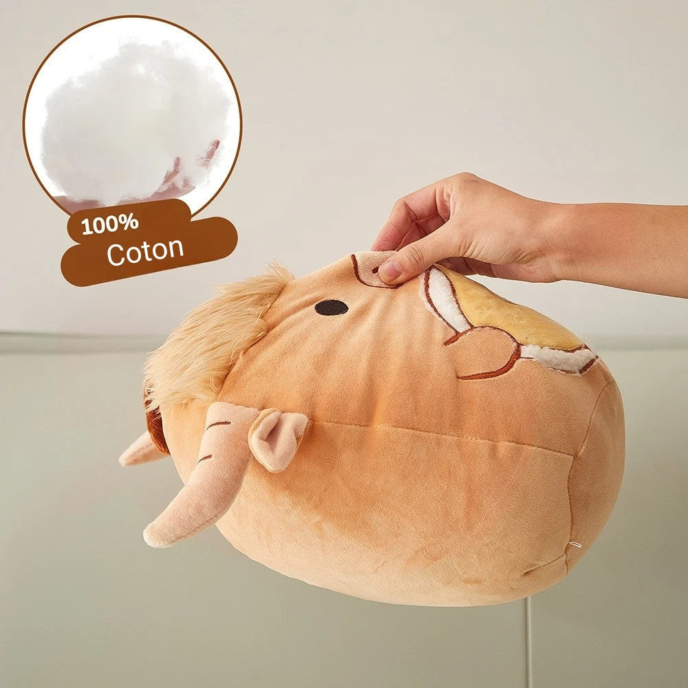 Squishmallow Peluche Taureau Musicien