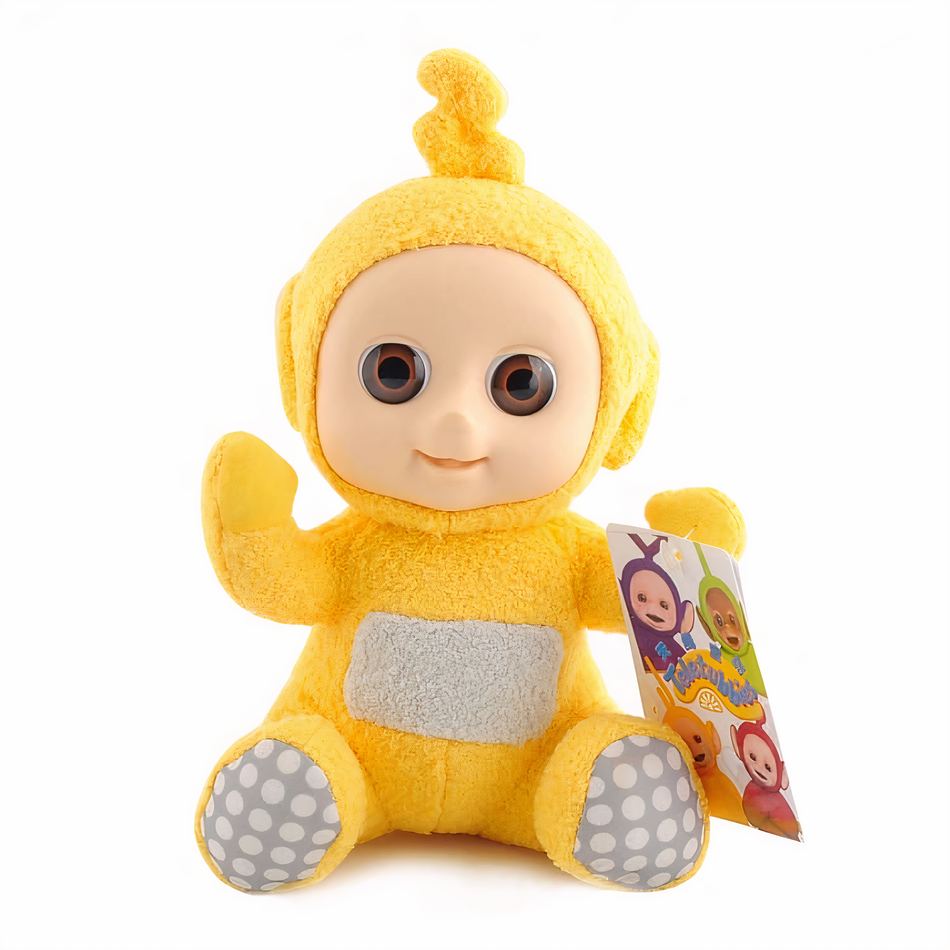 Peluche Teletubbies câline et colorée, parfaite pour les enfants