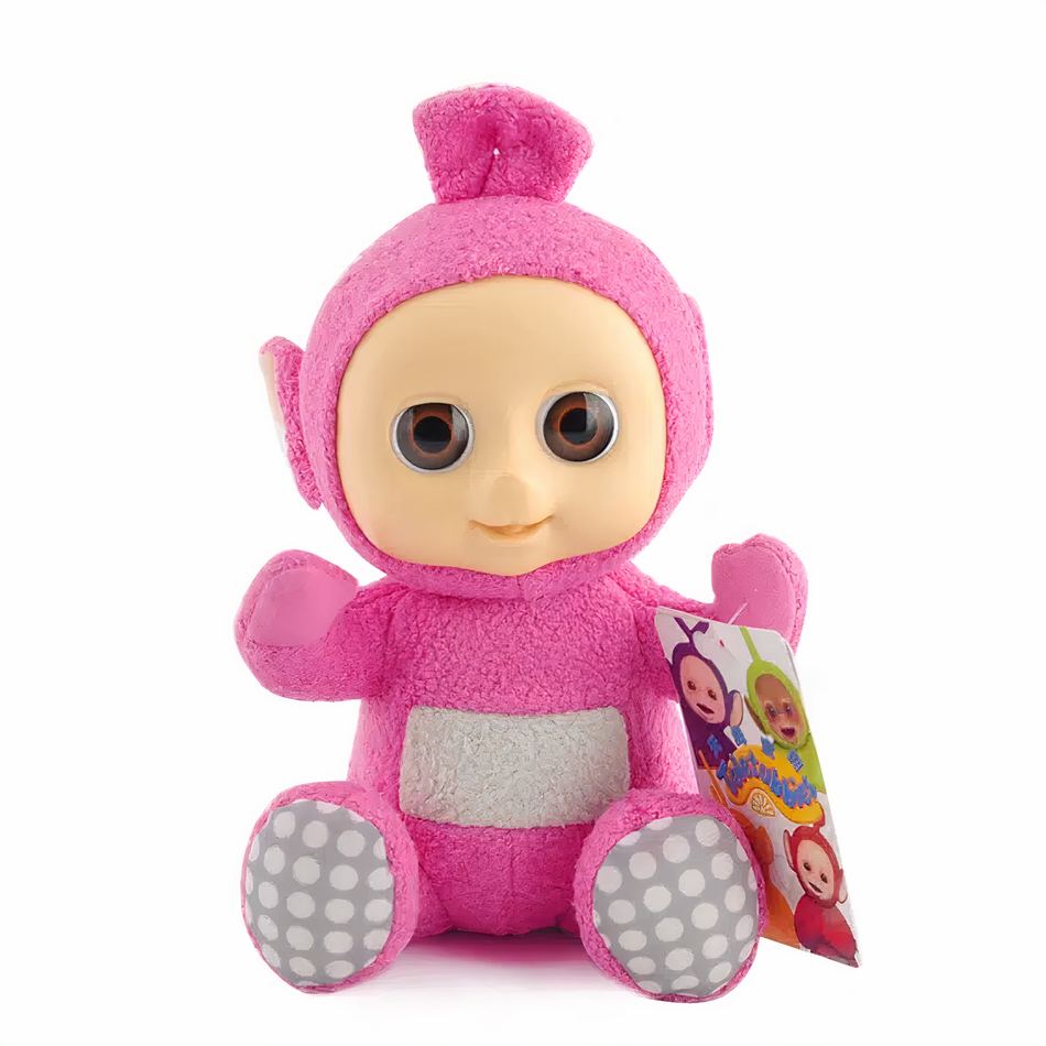 Peluche Teletubbies câline et colorée, parfaite pour les enfants