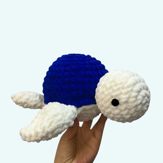 Peluche Tortue de Mer Crochet Douce pour Enfant - Océan Charmant