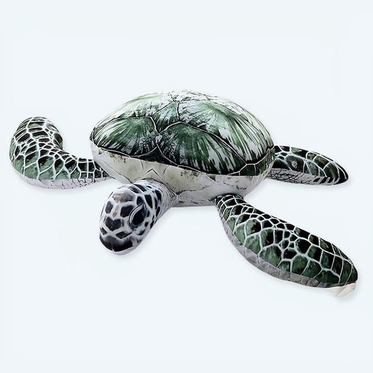 Peluche tortue de mer verte douce pour enfant câlin