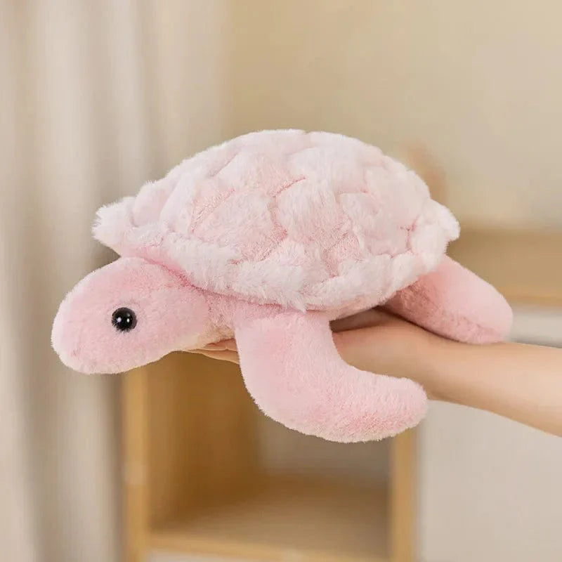 Peluche tortue douce et colorée