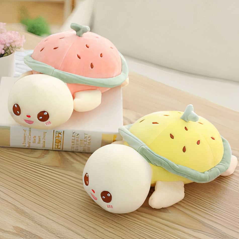 Peluche Tortue Fruit Douce Enfant Joyeux Hugz